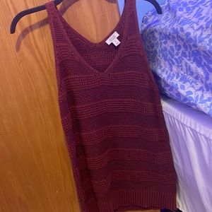 Sweater tank